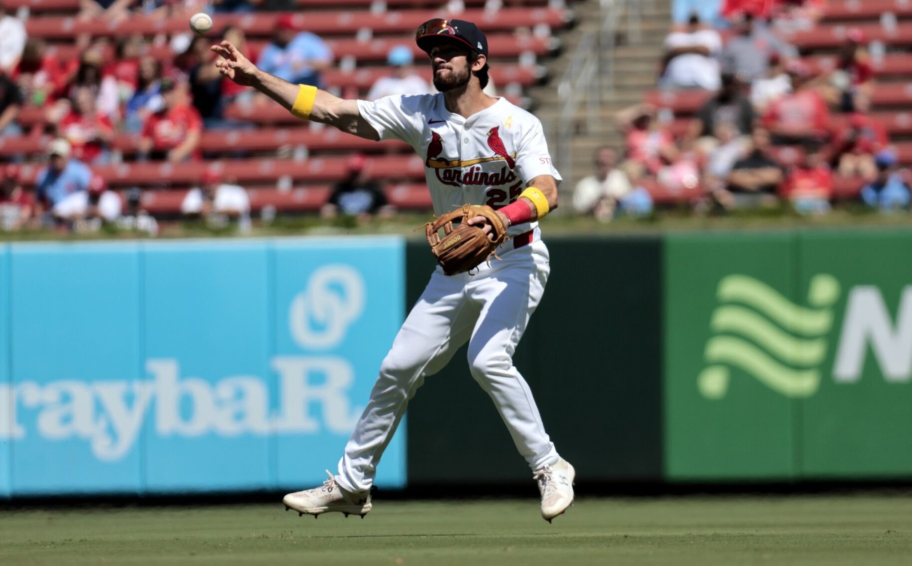 The St. Louis Cardinals host the San Francisco Giants